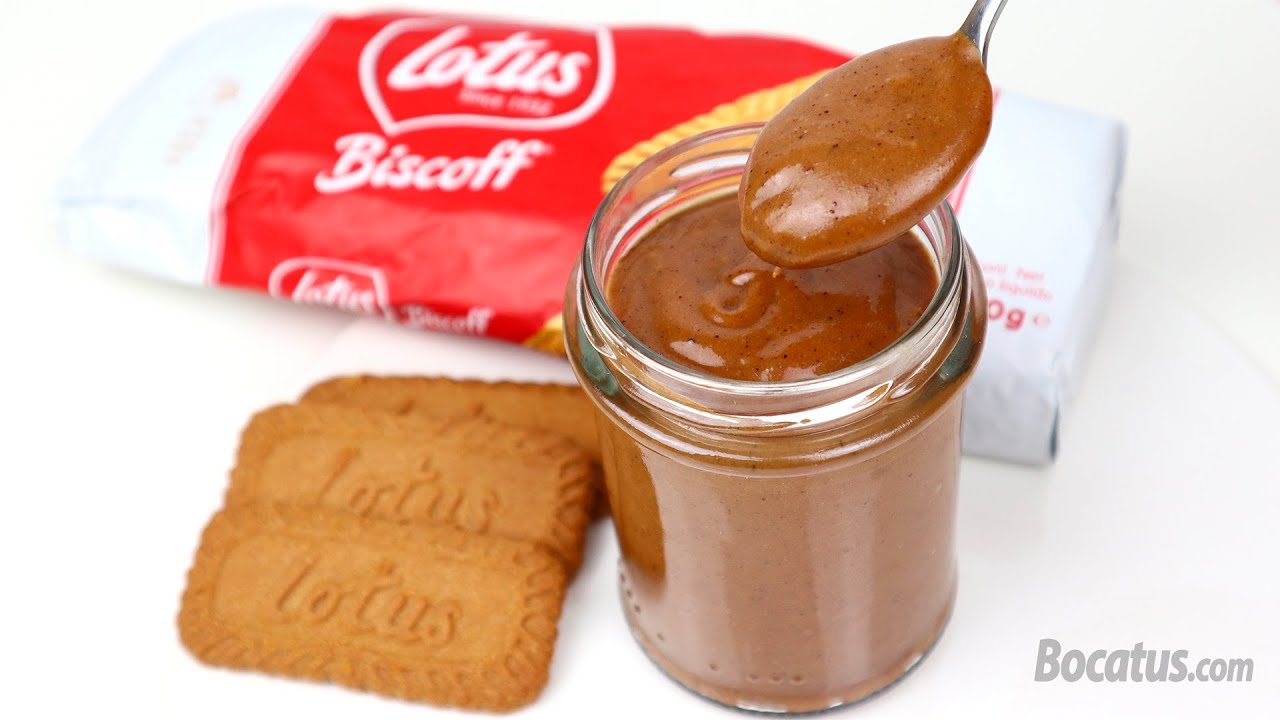 How to make homemade Lotus Biscoff cookie butter 