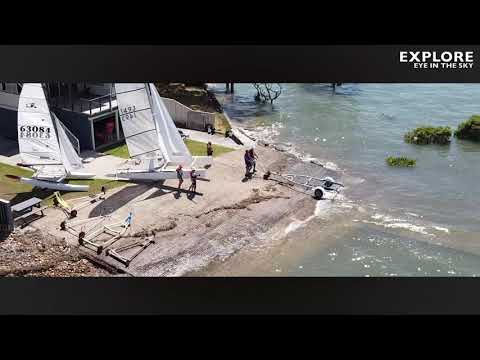 Catamaran Fun at our local sailing club