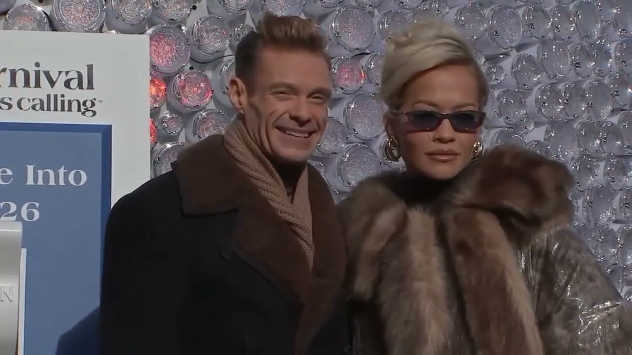 Ryan Seacrest, Rita Ora get ready to host 'Dick Clark’s New Year’s Rockin' Eve'