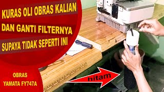 Cara mengganti oli mesin OBRAS YAMATA FY747A