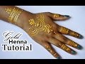 Diy comment appliquer le tatouage temporaire gold henna body paint  samia hasanat