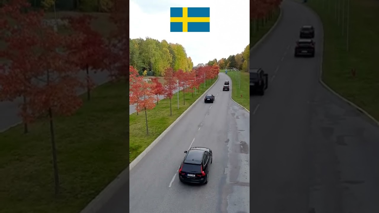 Autumn in Sweden | Relaxing Music | Rinkeby-Kista | Kista Science City 