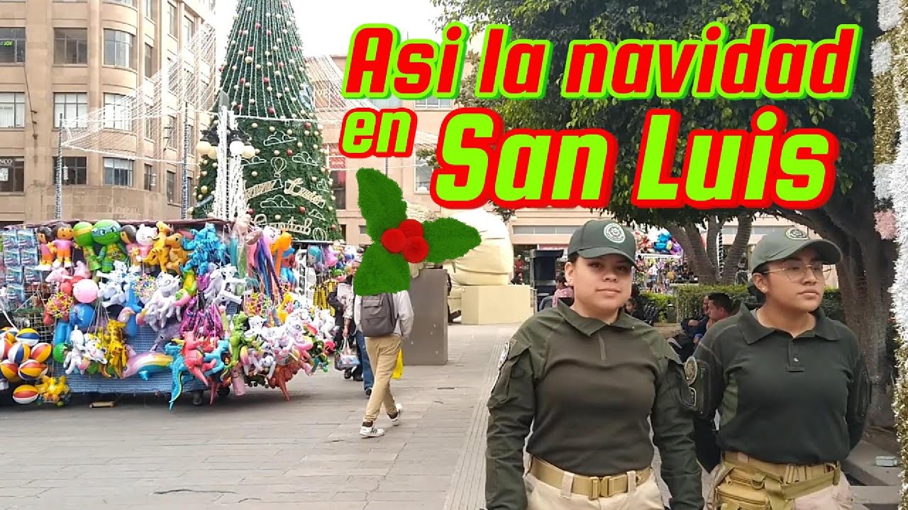Así es el ambiente navideño en San Luis Potosí, México. ¿Cómo es en tu ciudad?