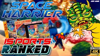 Which Version of Space Harrier Did I Rank No.1 (4K Remaster) #spaceharrier #sega #arcadegames screenshot 4