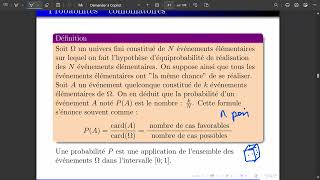 Séance 4 : probabilité conditionnelle (1/1)