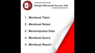 |Mahir Microsoft Access| ---Membuat Tabel,Relasi,Form,Query,Report ----Tutorial Indonesia