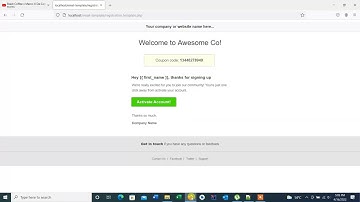 user signup   email confirmation   mysql   php   email template part 1