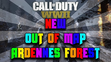 COD WW2 Glitches - New Out Of Map Ardennes Forest (XB1,PS4)
