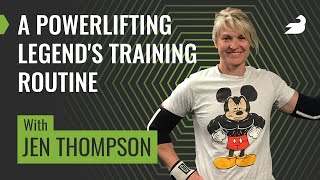 Jen Thompson's INSANE Bench Press and 20+ Years of Powerlifting (Podcast)