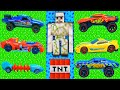 HOT WHEELS cars in MINECRAFT WORLD - IRON GOLEM VS Cars Cars lab | New experiment video 2020