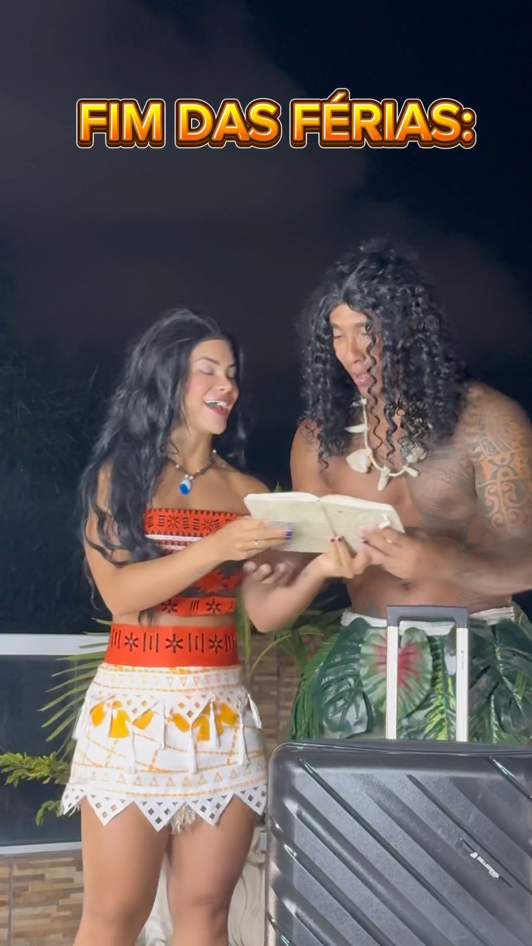 Quem ainda está de FÉRIAS?​⁠@mayca.brasil #musica #moana #maui #funnymemes #shorts