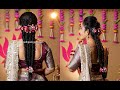 South Indian Bridal hairstyling series: Double braided Engagement Hairstyle