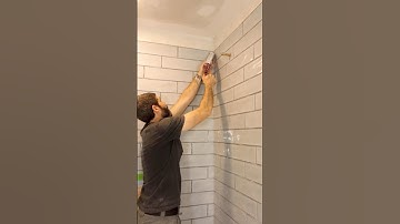 How to Silicone Tile Shower Walls (Fantastic Results) - #shorts #homerepairtutor