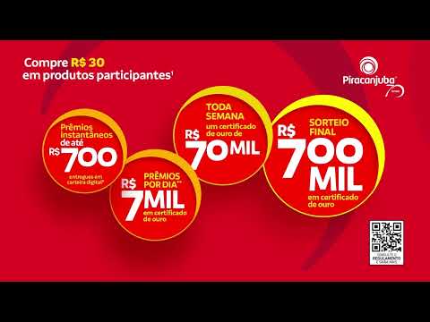 PROMOCAO 70 ANOS | VEM PRA FESTA, VEM! - video from Piracanjuba
