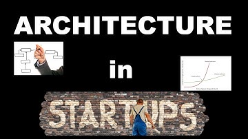Architecture in Startups