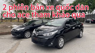 2 phiên bản vios số tự động giá chỉ nhô 200 cho ace tham khảo lh☎️zalo0988403316