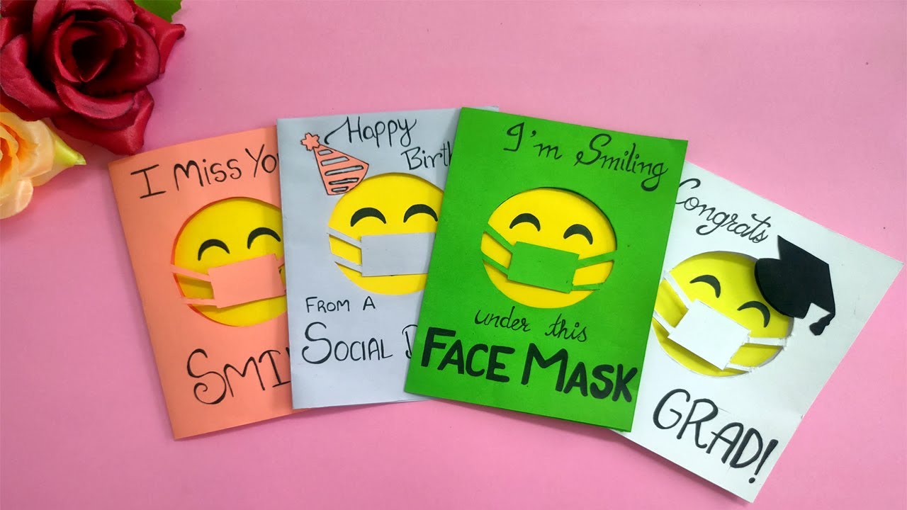 Quarantine Card || DIY - Miss You Card || Social Distancing Greeting Card ||The Creative Space