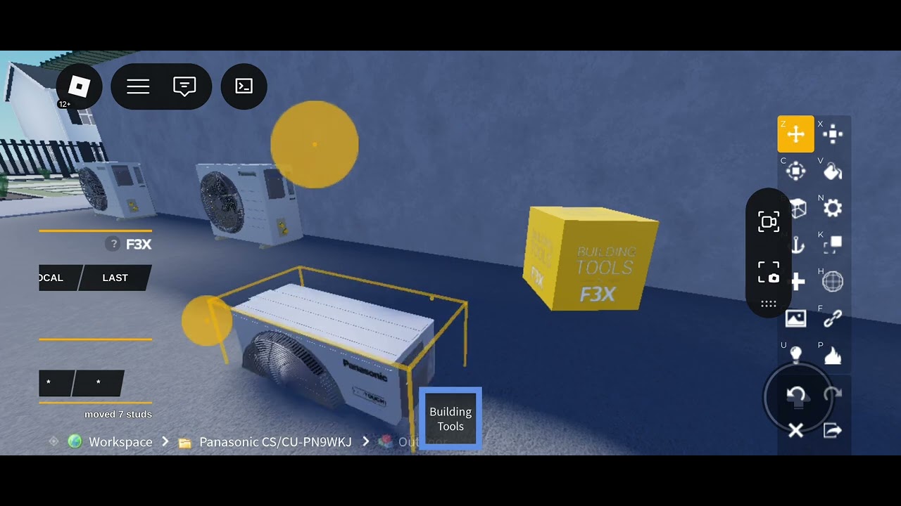 Roblox air conditioner 31 (Building tool)