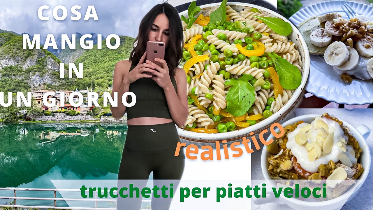 Cosa mangio in un giorno realistico - primi piatti facili e veloci in 15 minuti