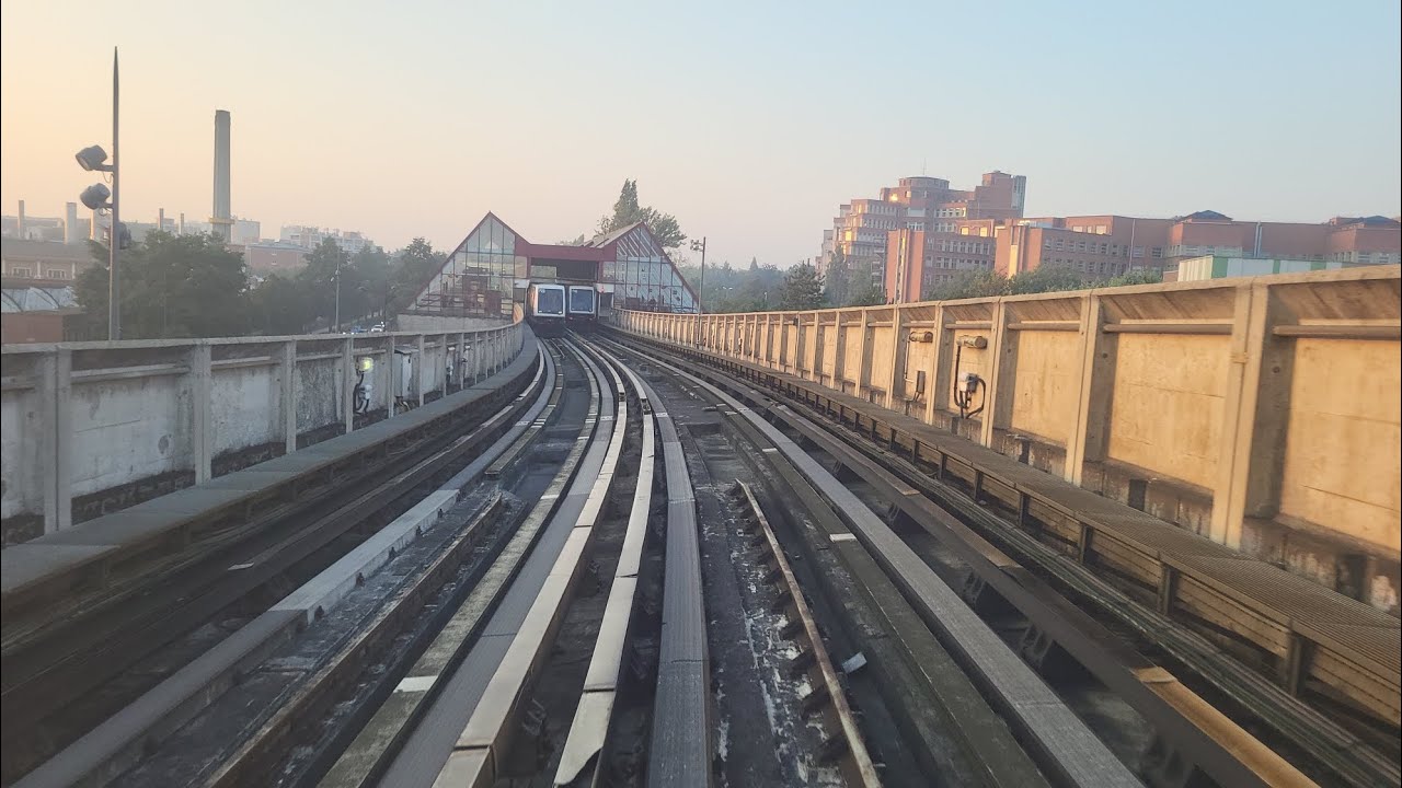 [METRO]Trajet entre gare Lille Flandres et CHU eurasanté - rame HP 91