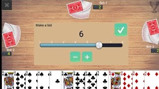 callbreak multiplayer Android gameplay  🔥🏆🏆🏆 screenshot 3