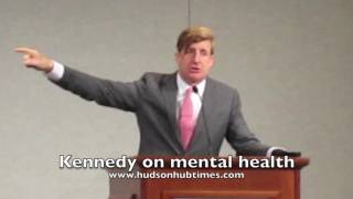 Former U.S. Rep Patrick Kennedy speaks on mental illness