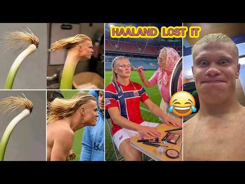 Haaland Reacts to His Funniest Memes 😂 The Onion Video Had Him Crying!