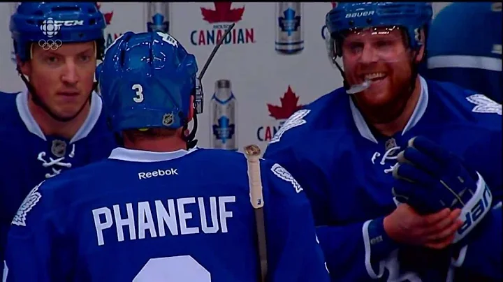 Phil Kessel laughs at Dion Phaneuf for being robbed blind by Jonas Gustavsson