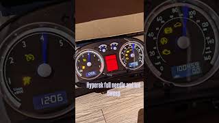 Vw golf mk4 v6 1.8t gti anniversary r32 custom instrument cluster blue needles