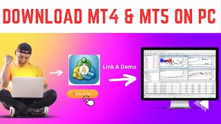 How To Download Metatrader 4 Mt4 On Laptoppc - Link A Demo Account Download Installation