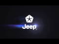 Jeep logo animado para placa final comercial.