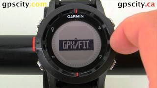 Track Setup Options in the Garmin fenix Outdoor Watch screenshot 2