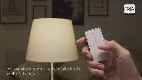 Tura ADUROSMART - How to setup your ERIA remote/switch with your ERIA lamp without a hub