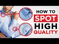 10 Tricks To Spot HIGH Quality Clothes! (Men's Style Tips)