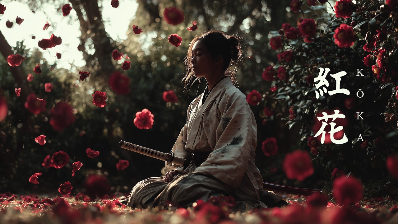 KŌKA（紅花）— Japanese Zen Music in Crimson Blossom Stillness