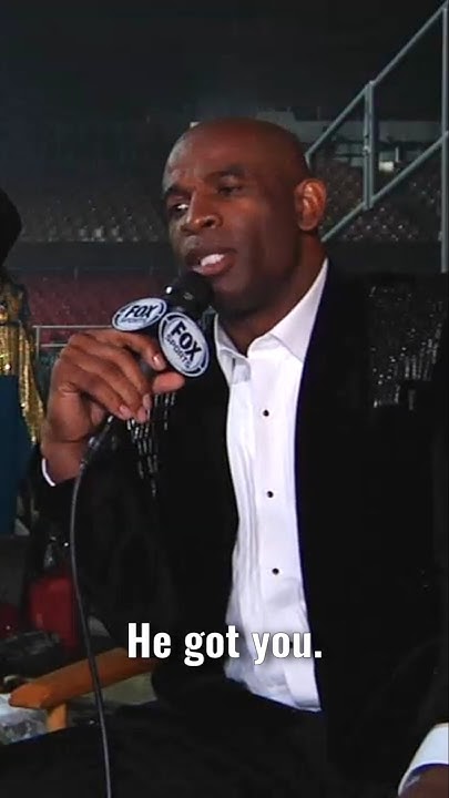Deion Sanders recalls Bo Jackson's stiff-arm - YouTube