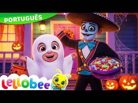 Yes, yes! Trick or Treat at Halloween 🎃 Lellobee in English 🎵 Kids Songs