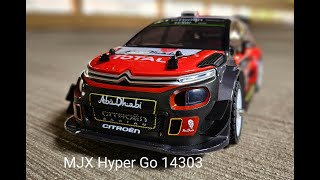 Just wow! Cheap (120$) brushless, fully licensed Rally RC - MJX Hyper Go 14303 - Citroën C3 WRC