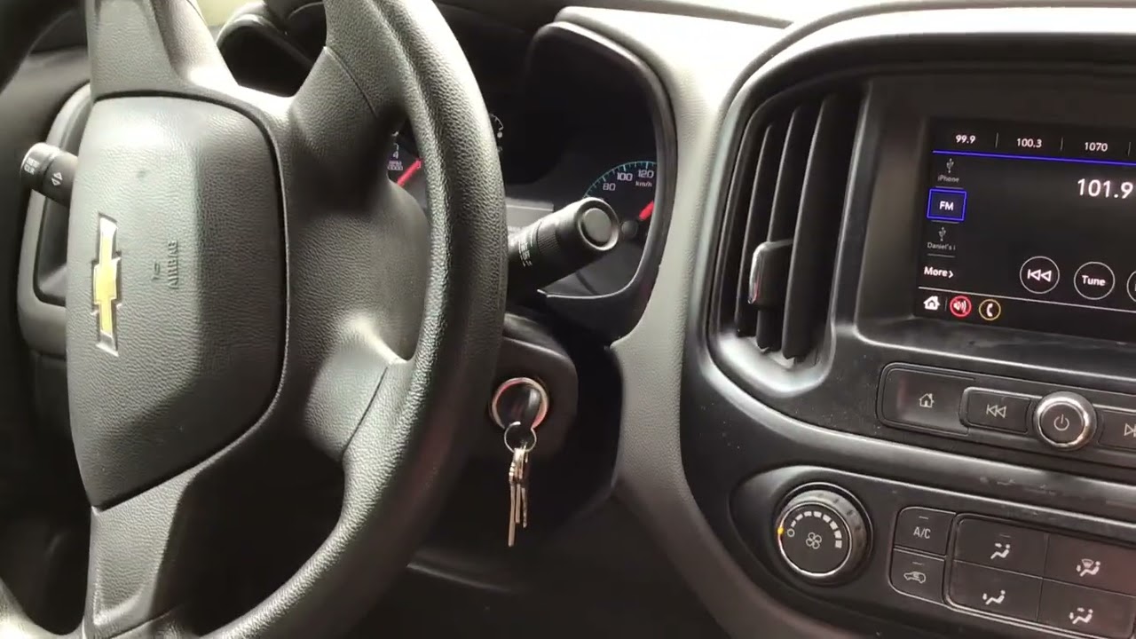 2020 Chevrolet Colorado Start-up