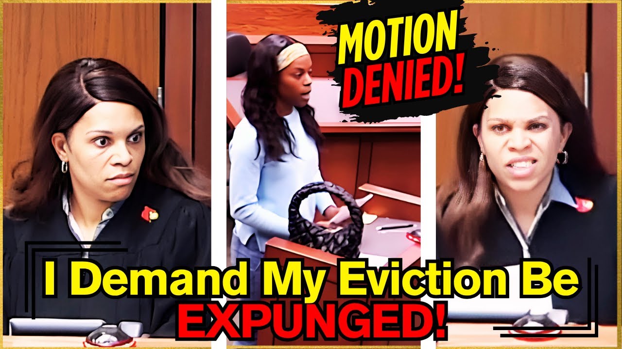 Entitled Tenant Has Dramatic MELTDOWN And SCREAMS At The Judge When Her Motion is DENIED🚨EXCLUSIVE!🚨