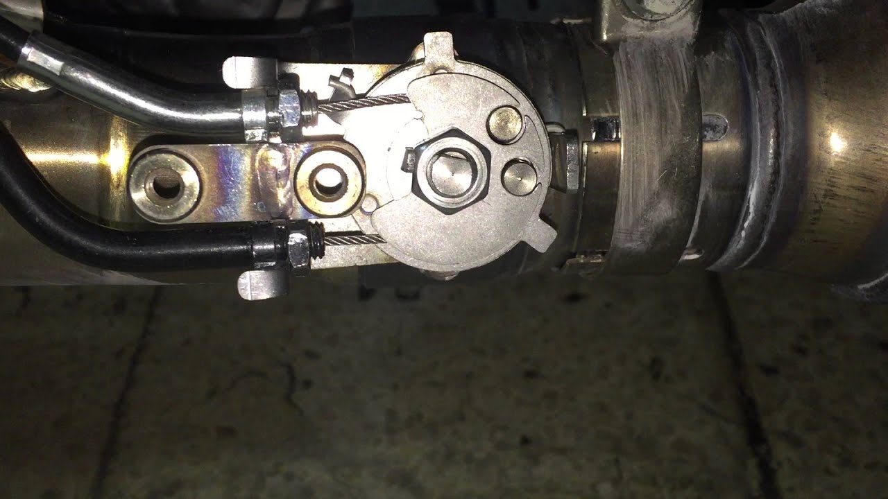 Kawasaki z800 exhaust servo butterfly valve YouTube