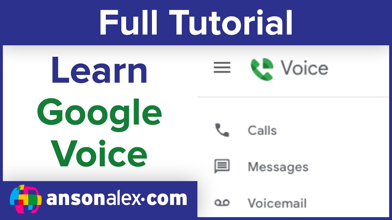 google voice tutorial quick start