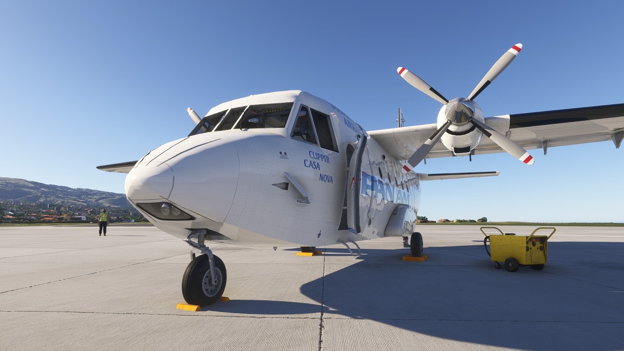 First look at the CASA/Airbus C212-200 Aviocar in Flight Simulator 2024