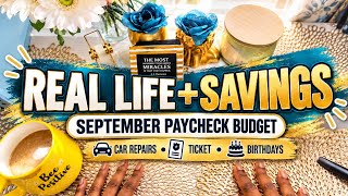How I Make Room for Real Life AND Still Save Money | September Budget