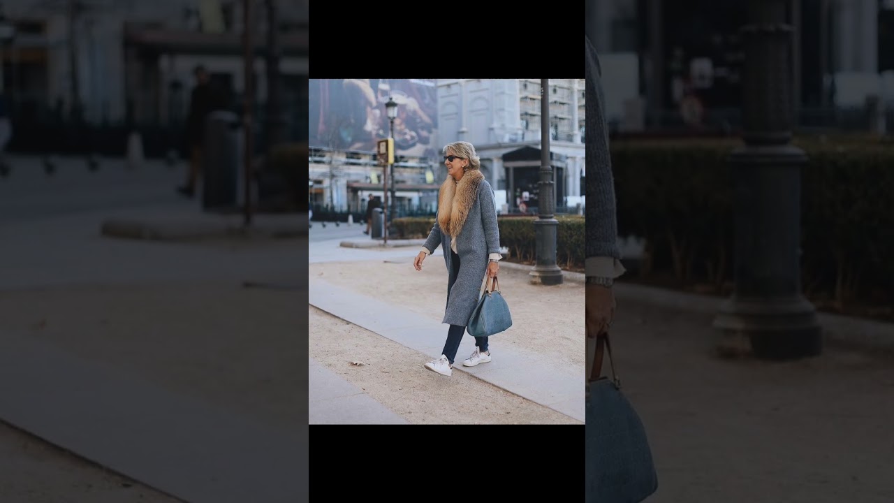 stylish winter outfits for older women