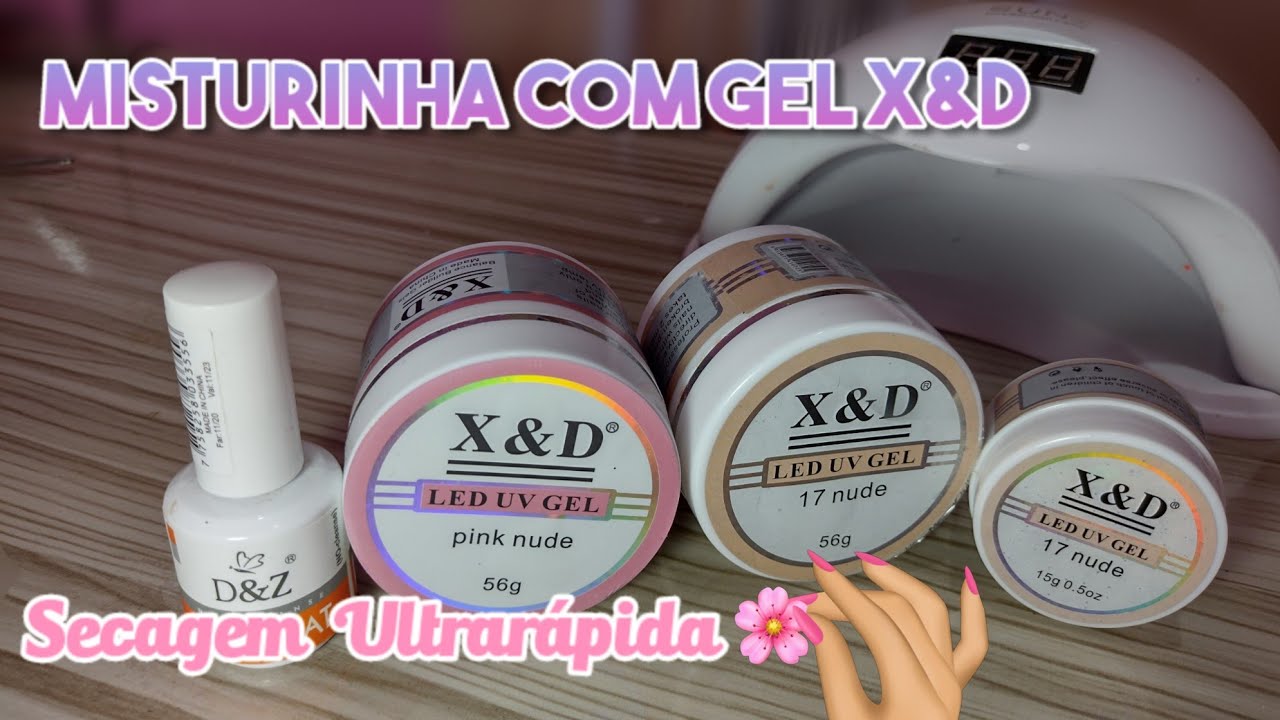 MISTURINHA MILAGROSA COM GEL X&D— VOCÊ VAI SE SURPREENDER 🥣💅🏽🎉