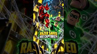 Razer saved the Green Lanterns who had just locked him up