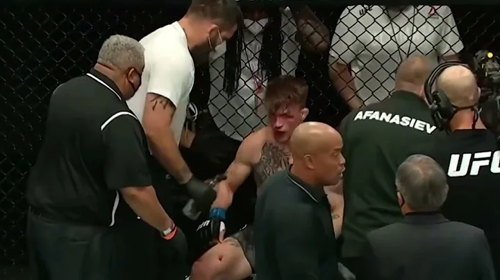 Emotional UFC Fighter Quits Mid-Fight! - The MMA Hub