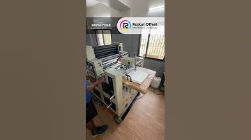 We Manufacture NonWoven Bag Printing Machines. #carrybagprintingmachine #nonwovenbagprintingmachine