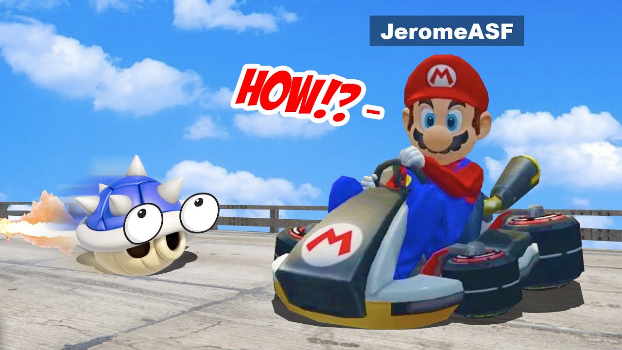 Modded GTA 5 BUT We Are Doing A Mario Kart Race | JeromeACE